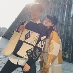 意境情侣头像一男一女一张精选一个人一场梦此心不二
