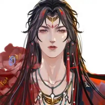 动漫古风结婚情侣头像亲密恩爱一男一女动漫情头

