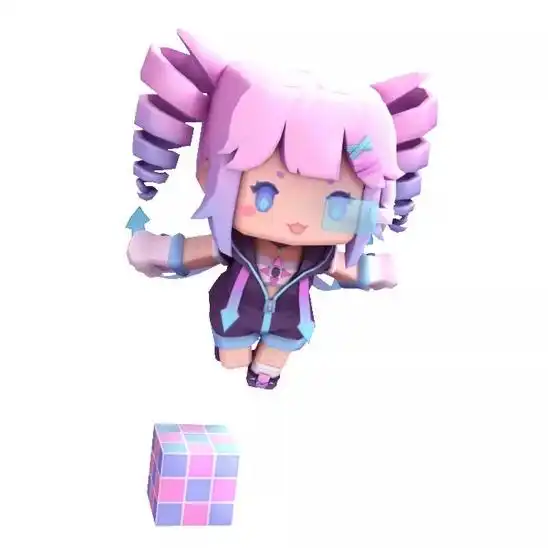 迷你世界新装扮预告电玩少女铃音来了
