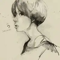 素描情侣头像黑白图片卡通微信头像图片大全
