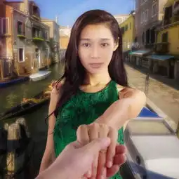 这张照片是用什么方式拍出来的
