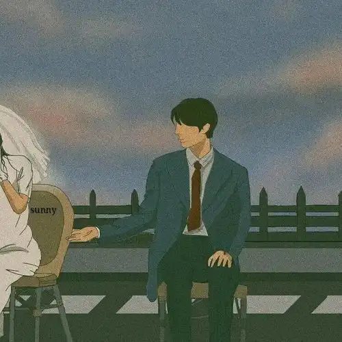 情侣头像南风未起,念你成疾
