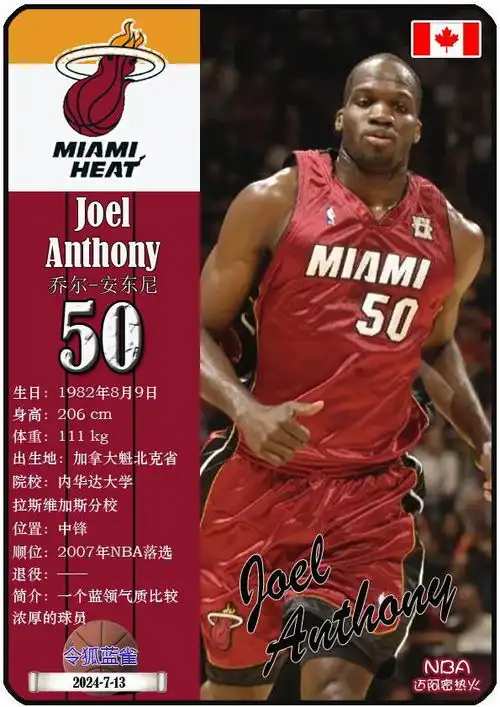 球星卡nba1213赛季nba总冠军迈阿密热火队夺冠阵容
