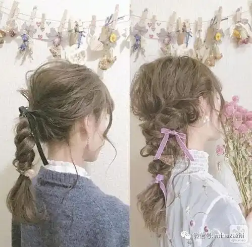 新年不妨来get一项新技能16款温柔的仙气编发让你做人群中最美的小仙女
