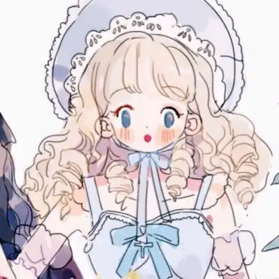 小女孩卡通头像超萌高清小女孩卡通微信头像
