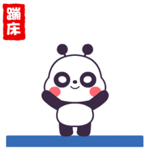 萌萌熊奥运失误表情翔通动漫
