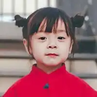 哈琳可爱头像红色衣服哈琳穿红色衣服的头像
