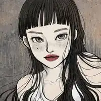 二次元刘海qq头像
