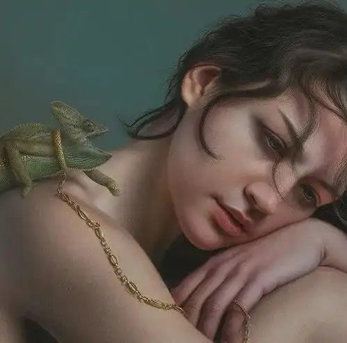 绝美之作超写实人体油画,捕捉生命瞬间的倾世之美

