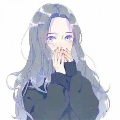 卡通女生头像冷酷美丽,回忆似风留不住
