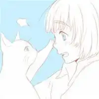 少年抱着猫动漫头像中的少年微信头像图片大全
