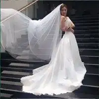 微信头像女生小清新仙气带头纱微信头像图片大全
