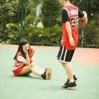 唯美情侣篮球头像篮球情侣头像一对两张
