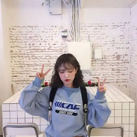 快手女生头像清新可爱快手女生小清新图片
