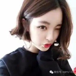 减龄显嫩的短发外翻
