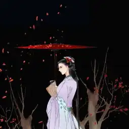 高清的唯美古风情侣头像一男一女卡通动漫头像我要个性网

