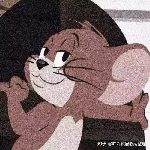 猫和老鼠情侣头像卡通动漫情侣头像
