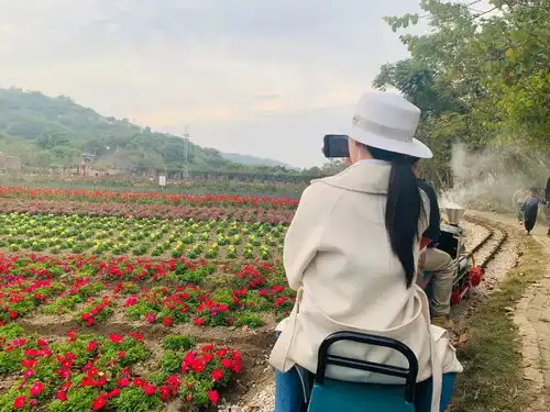 就在汕头这里火爆抖音的网红不倒翁小姐姐蒸汽小火车,高空杂技来了...
