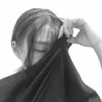 无颜相见黑白情侣头像qq头像扣扣居
