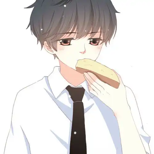 怦然心动男生动漫情侣头像
