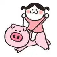 摇摇猪情侣高清头像微信头像图片大全
