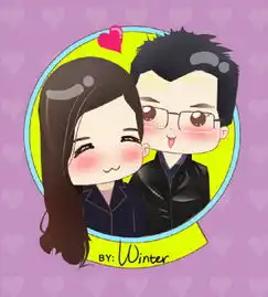 卡哇伊萌萌卡通情侣头像winter
