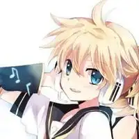 镜音双子情侣头像
