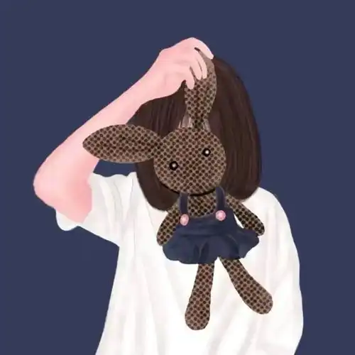 超甜的情侣头像
