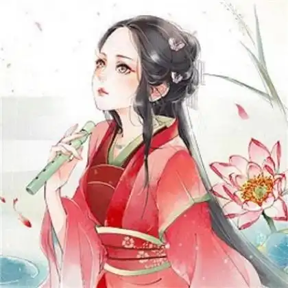 唯美古风情侣头像,古风古韵一人一张
