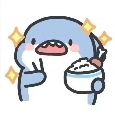 可爱的小鲨鱼头像
