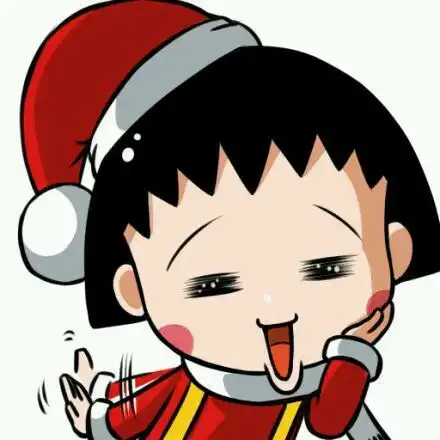 有樱桃小丸子的情侣头像的原图
