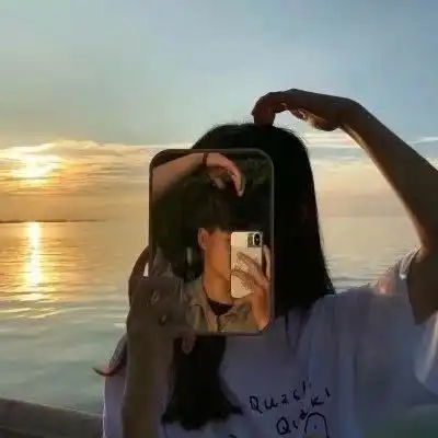 小清新真人动漫浪漫情侣头像
