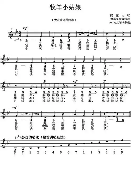 老师们最喜欢的幼儿曲谱大全
