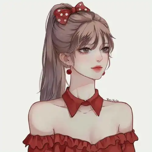 动漫女头,团头,闺蜜头像温柔可人
