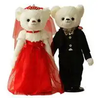 好看穿婚纱的情侣头像唯美意境婚纱情侣照头像
