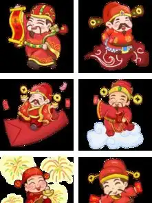 图片免费下载卡通财神爷壁纸素材卡通财神爷壁纸模板千图网
