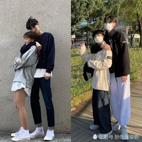 ins时尚博主穿搭情侣装穿搭ins博主ooo
