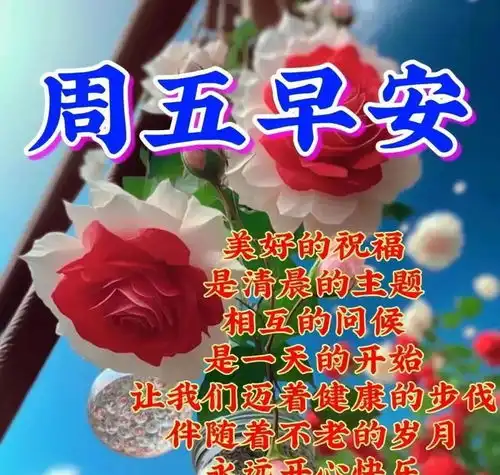 5月17日周五快乐,星期五早安漂亮祝福图片,万事顺心
