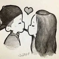 卡通情侣头像两人一张微信头像图片大全
