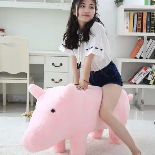 向往的生活同款猪安抚娃娃沙发毛绒玩具小猪公仔治愈玩偶生日礼物
