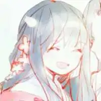 深情动漫古风情人头像
