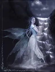 在黑夜里微笑的精灵瑞典女画家笔下的魔幻世界76
