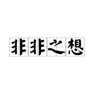 非非之想
