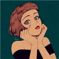 短发帅气动漫女生头像乱世小魔女只爲守护你
