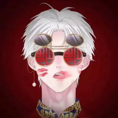 抖音网红动漫情侣头像一男一女寄我阳光与你温暖
