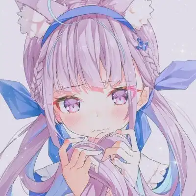 二次元女生头像,甜美可爱系
