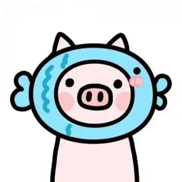 猪年情侣微信头像一人一张2019最新可爱猪猪情侣头像大全
