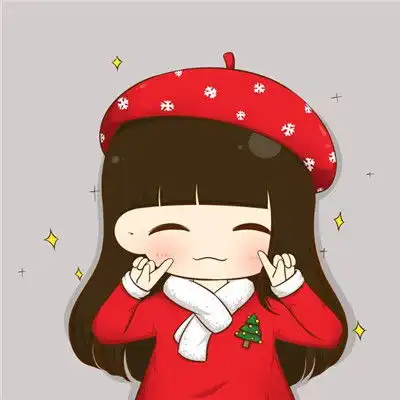 适合新年卡通头像女生,一起来换喜迎新年头像啦
