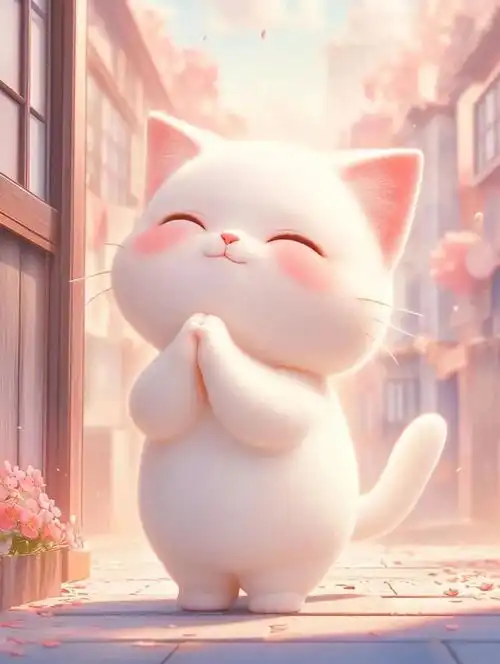 祈福祈愿小猫小狗头像
