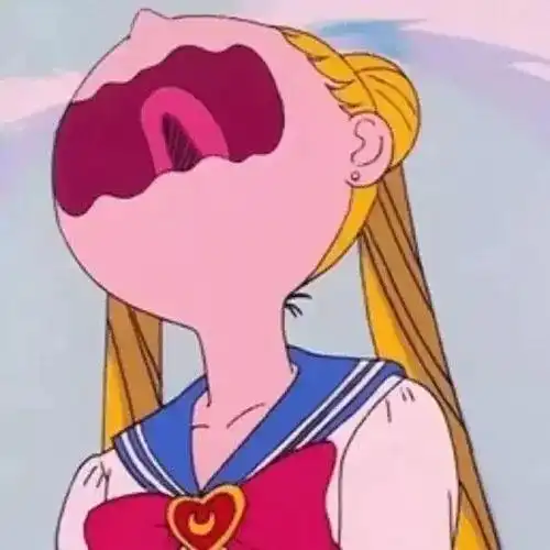 动漫女头粉色系头像
